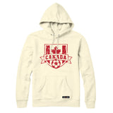 Canadian Soccer Crest Vintage Sweatshirt or Hoodie