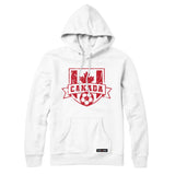 Canadian Soccer Crest Vintage Sweatshirt or Hoodie