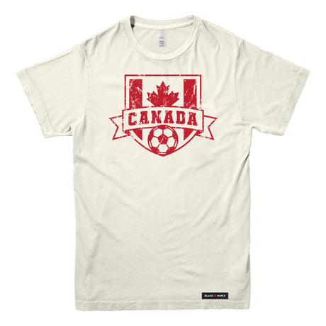 Canadian Soccer Crest Vintage T-shirt