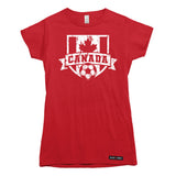 Canadian Soccer Crest Vintage T-shirt