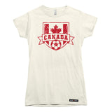 Canadian Soccer Crest Vintage T-shirt