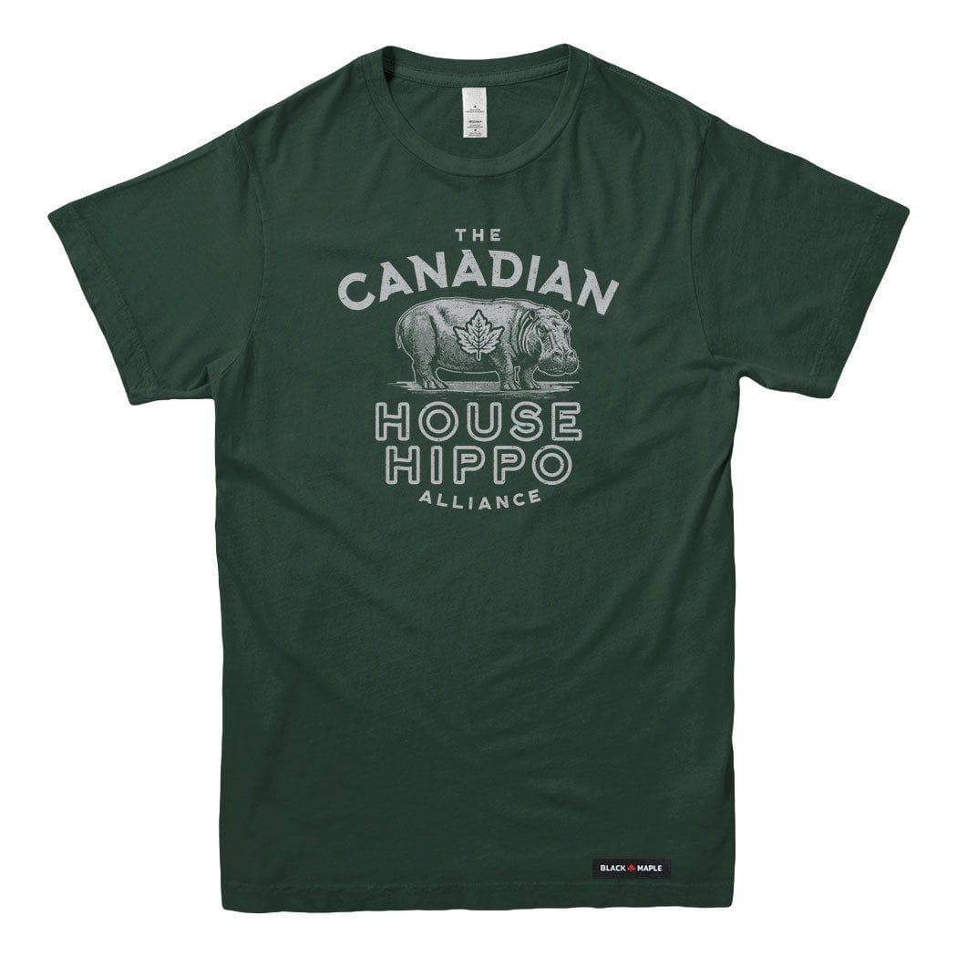 Canadian House Hippo Alliance T-shirt – Black Maple Trading Co.