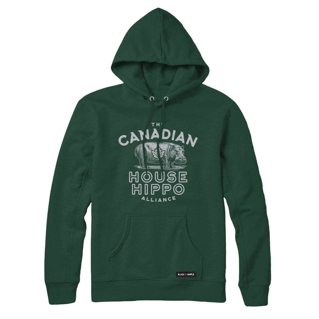 Canadian House Hippo Alliance Sweatshirt or Hoodie – Black Maple