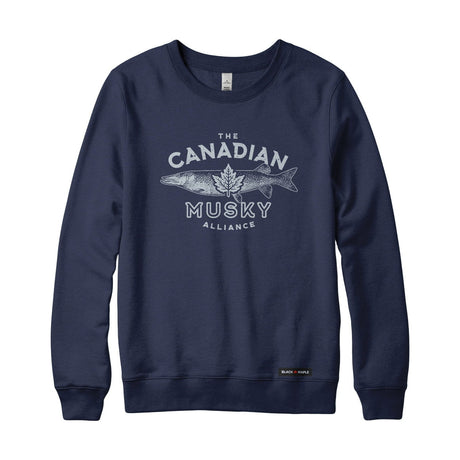 Canadian Musky Alliance Sweatshirt and Hoodie