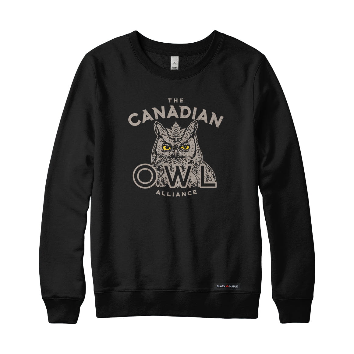 Canadian Owl Alliance Sweatshirt and Hoodie