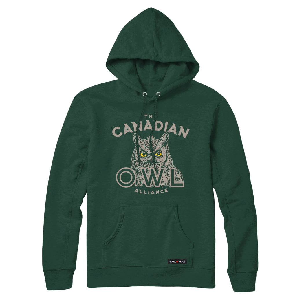 Canadian Owl Alliance Sweatshirt and Hoodie