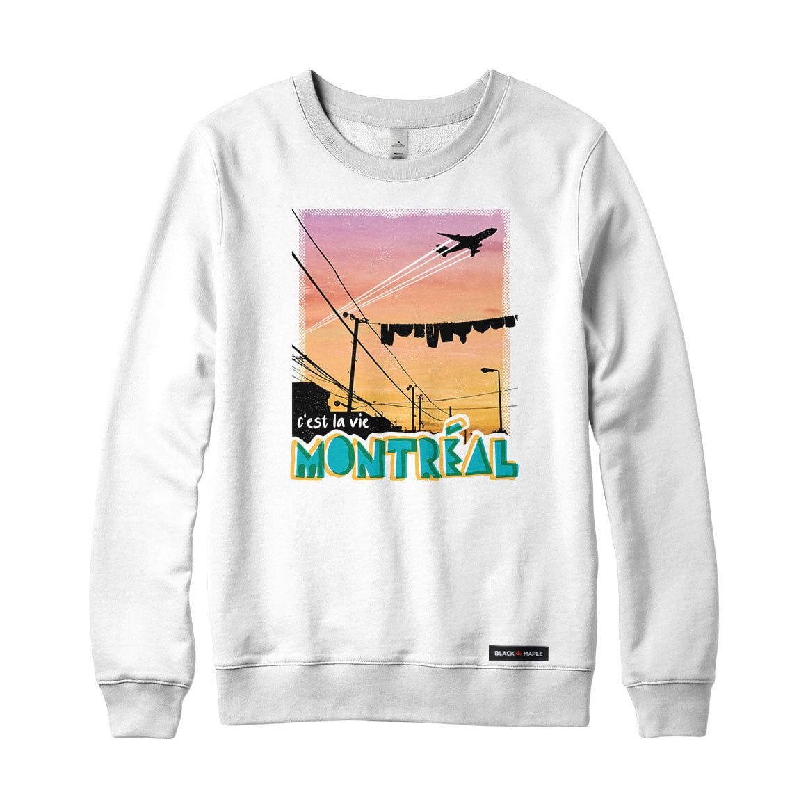 C'est La Vie Montreal Crewneck Sweatshirt