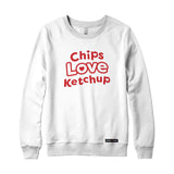 Chips Love Ketchup Sweatshirt or Hoodie