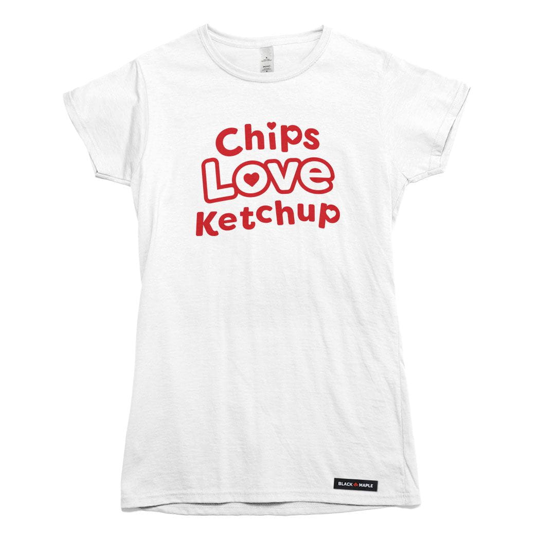 Chips Love Ketchup T-shirt