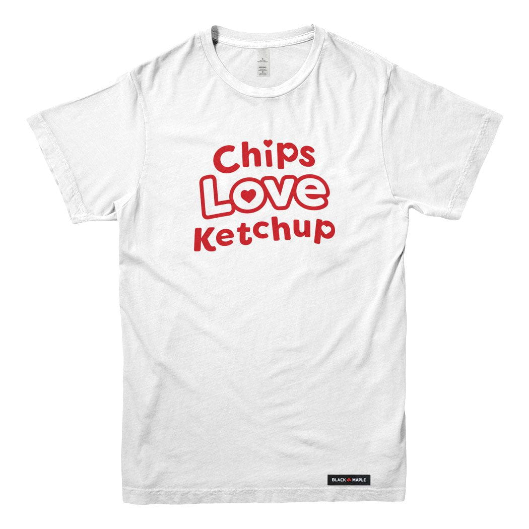 Chips Love Ketchup T-shirt