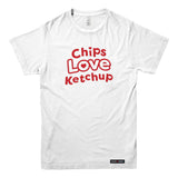 Chips Love Ketchup T-shirt