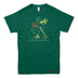 Christmas Curling Angel Mens T-shirt