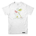 Christmas Curling Angel Mens T-shirt