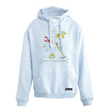 Christmas Curling Angel Nantucket Hoodie
