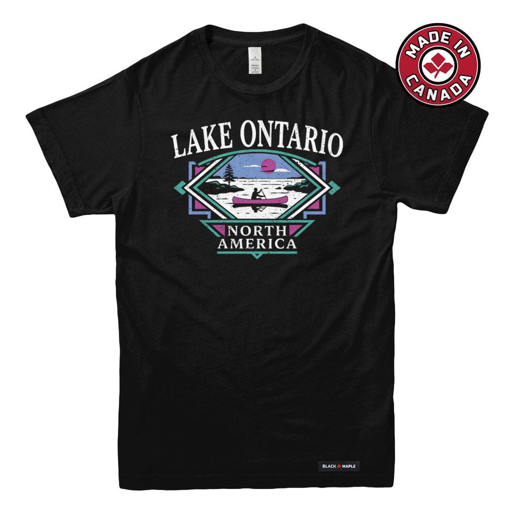 Classic 90s Lake Ontario Canoe Trip Mens T-shirt