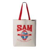 Coast to Coast Sam the Record Man Tote Bag