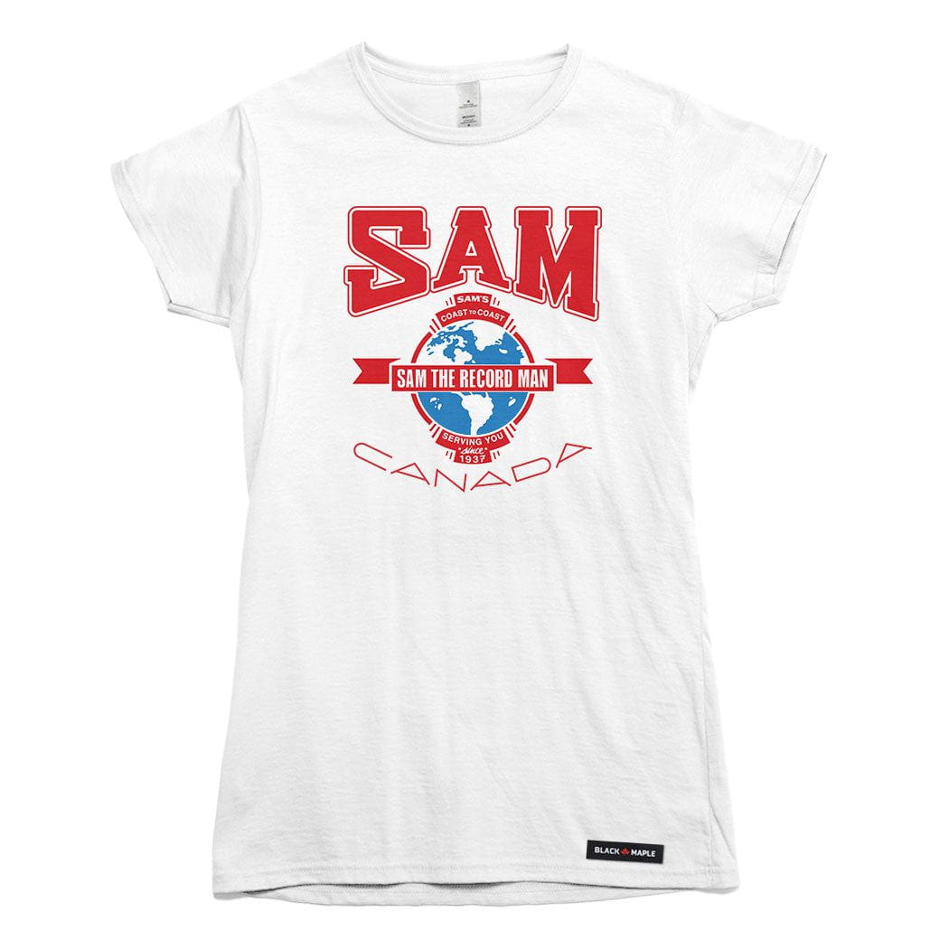 Coast to Coast Sam the Record Man T-shirt