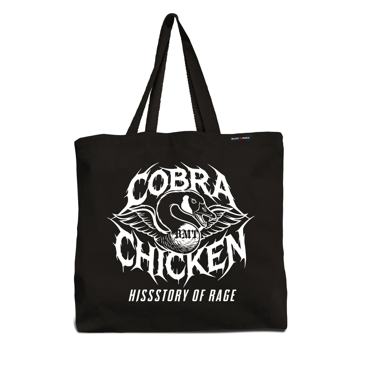 Cobra Chicken Hissstory of Rage Tote Bag
