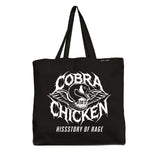 Cobra Chicken Hissstory of Rage Tote Bag