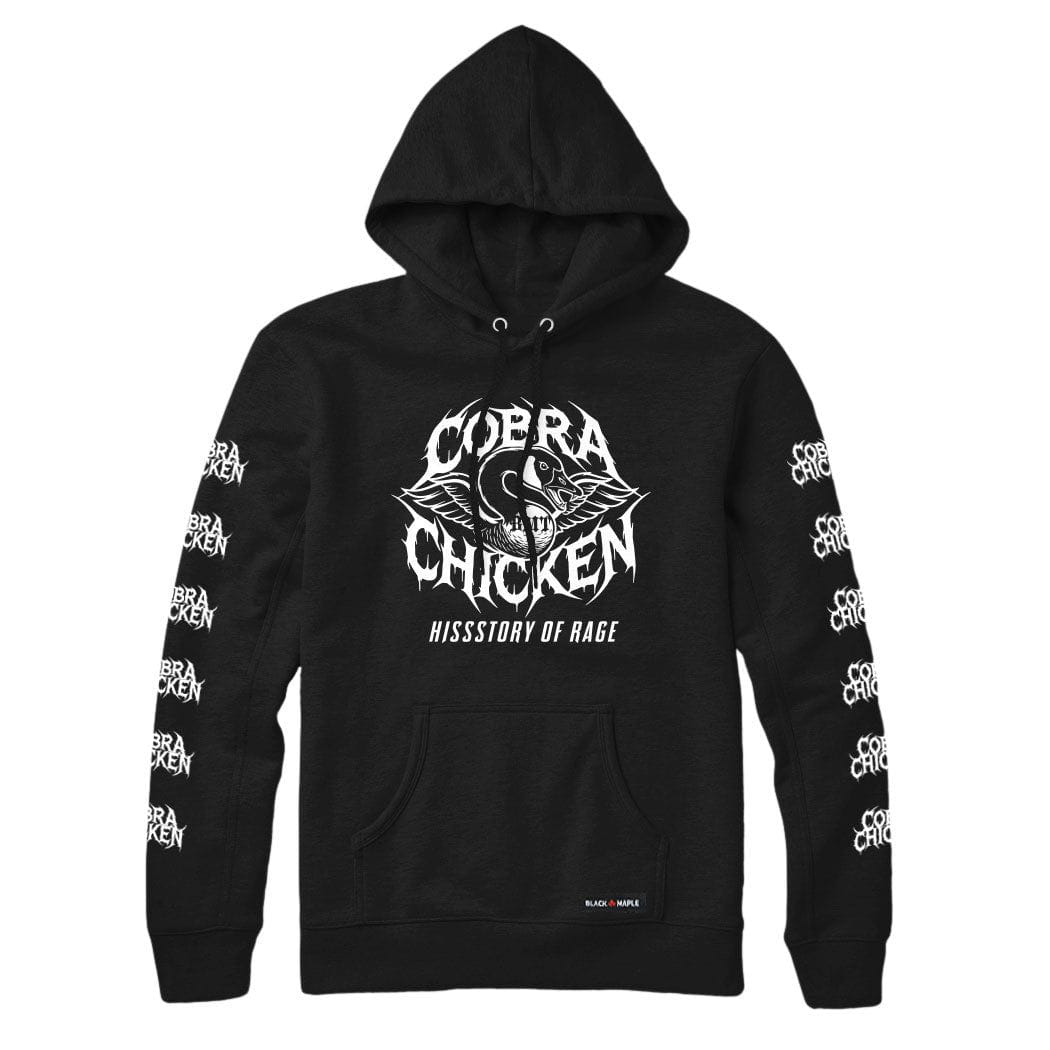 Cobra Chicken Hissstory of Rage Sweatshirt or Hoodie – Black Maple