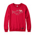 Coho Ho Christmas Salmon Crewneck Sweatshirt