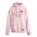 Coho Ho Christmas Salmon Nantucket Hoodie