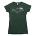 Coho Ho Christmas Salmon Womens T-shirt
