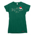 Coho Ho Christmas Salmon Womens T-shirt