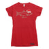 Coho Ho Christmas Salmon Womens T-shirt