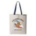 Dam Right I Surf Beaver Tote Bag