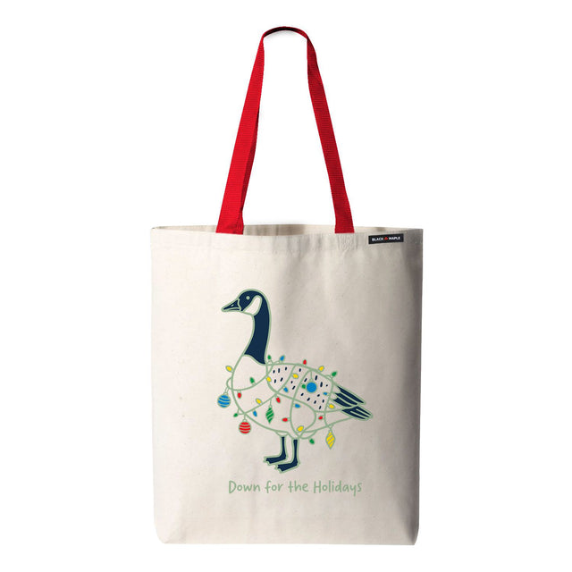 Down for the Holidays Canada Goose Tote Bag