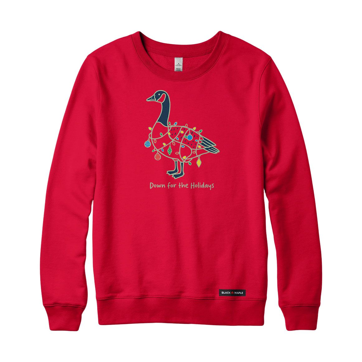 Down for the Holidays Canada Goose Crewneck Sweatshirt
