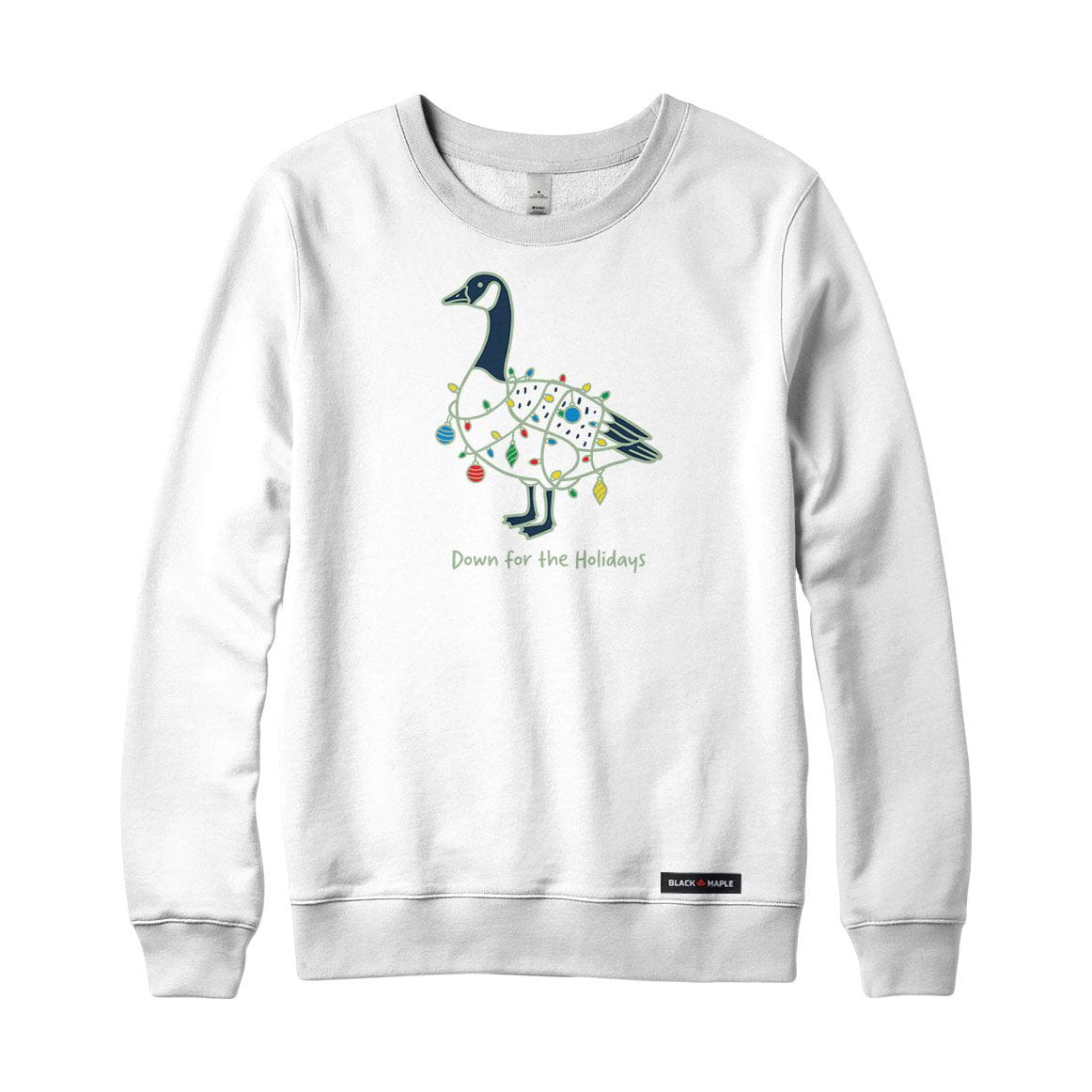 Down for the Holidays Canada Goose Crewneck Sweatshirt