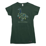 Down for the Holidays Canada Goose Womens T-shirt
