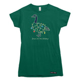Down for the Holidays Canada Goose Womens T-shirt