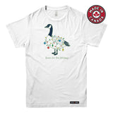 Down for the Holidays Canada Goose Mens T-shirt