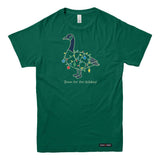 Down for the Holidays Canada Goose Mens T-shirt