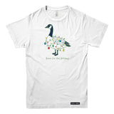 Down for the Holidays Canada Goose Mens T-shirt