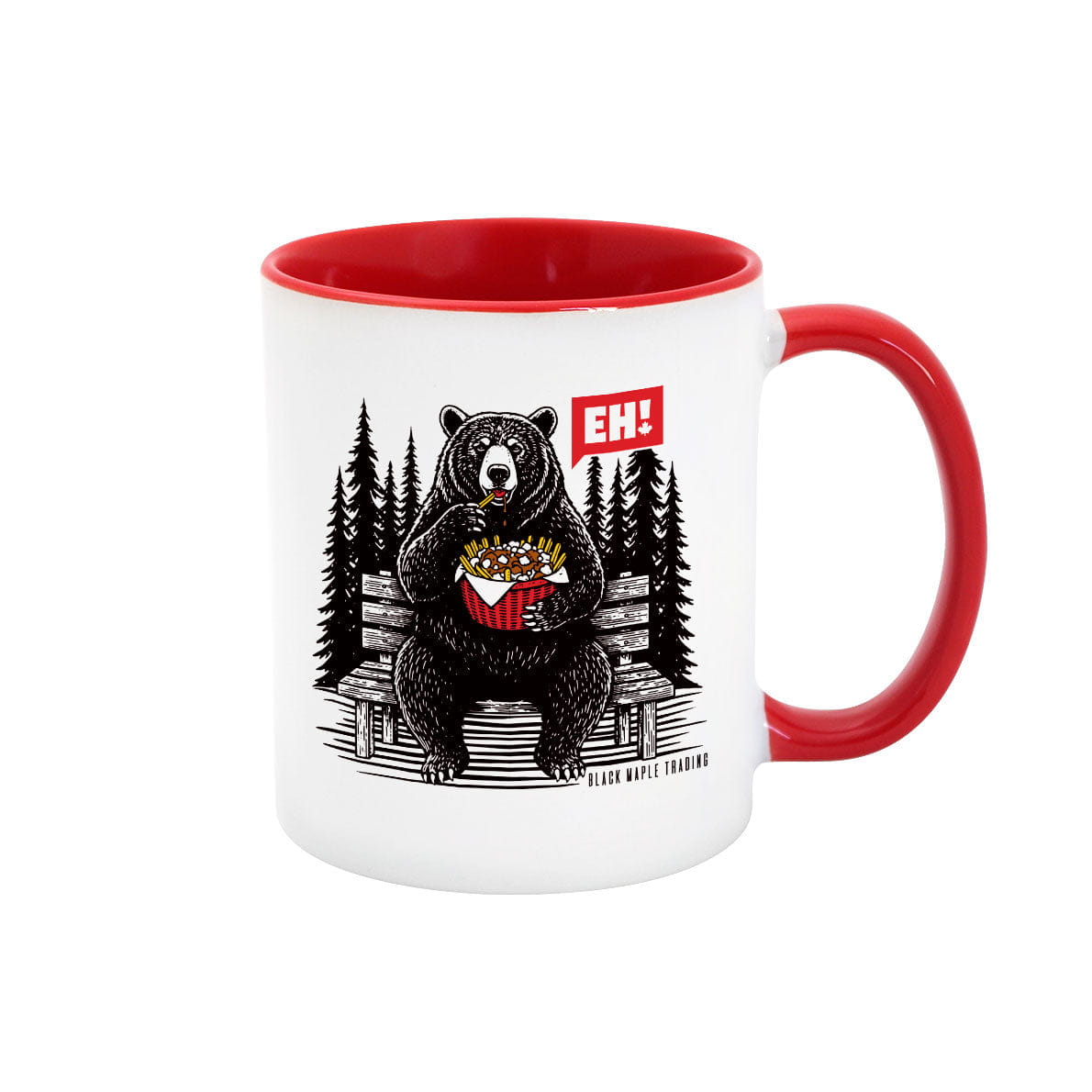 Eh! Bear Poutine 11 oz Mug
