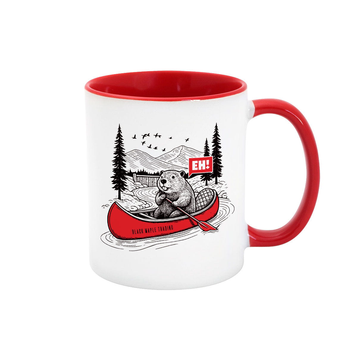 Eh! Beaver Canoe 11 oz Mug