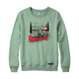 Eh! Beaver Canoe Sweatshirt or Hoodie