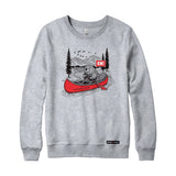 Eh! Beaver Canoe Sweatshirt or Hoodie