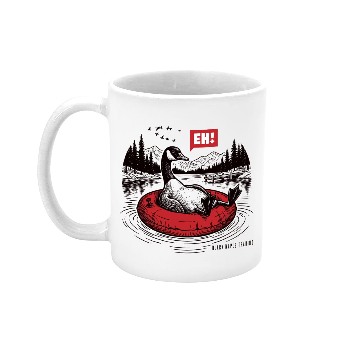 Eh! Canada Goose Lake Relaxing 11 oz mug