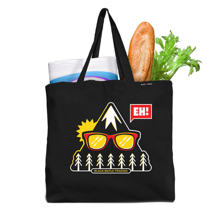 Eh! Canadian Mountain Tote Bag