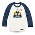Eh! Canadian Mountain Raglan Baseball Shirt