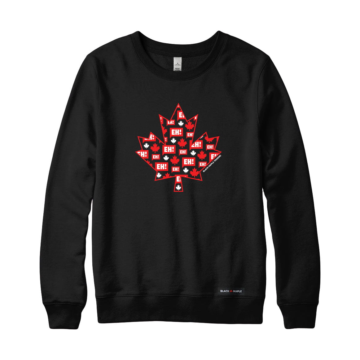 Eh! Maple Leaf Pattern Sweatshirt or Hoodie