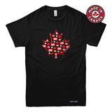 Eh! Maple Leaf Pattern T-shirt
