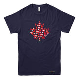 Eh! Maple Leaf Pattern T-shirt