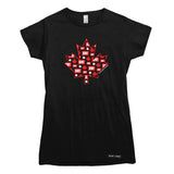 Eh! Maple Leaf Pattern T-shirt