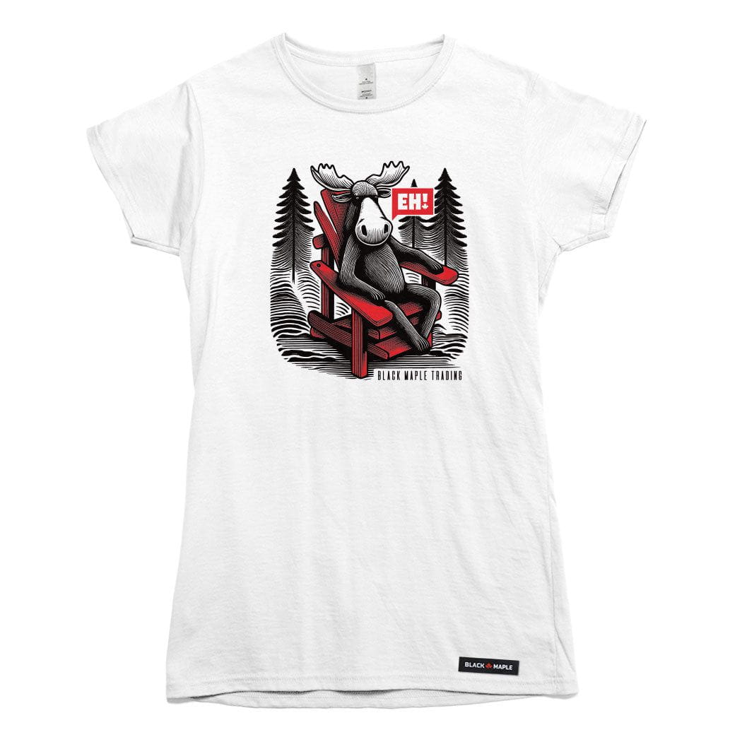 Eh! Moose and Muskoka Chair Logo T-shirt